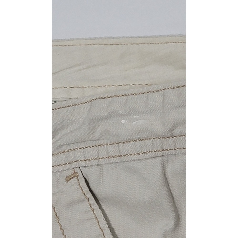 Ralph Lauren Shorts Women's Size 10 Ivory Classic Cargo Mid Rise Cotton Pockets - Picture 3 of 6